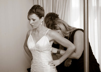 Bride Getting Ready