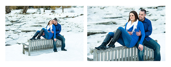 Winter Engagment Portraits - Hudson Valley, NY