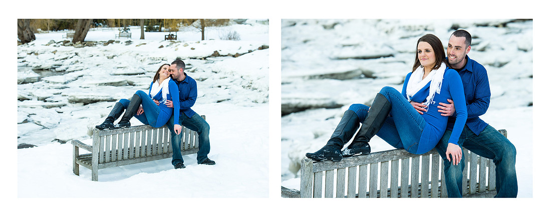 Winter Engagment Portraits - Hudson Valley, NY