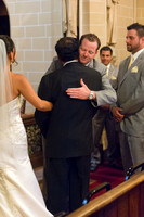 Bride at Alter with Groom
