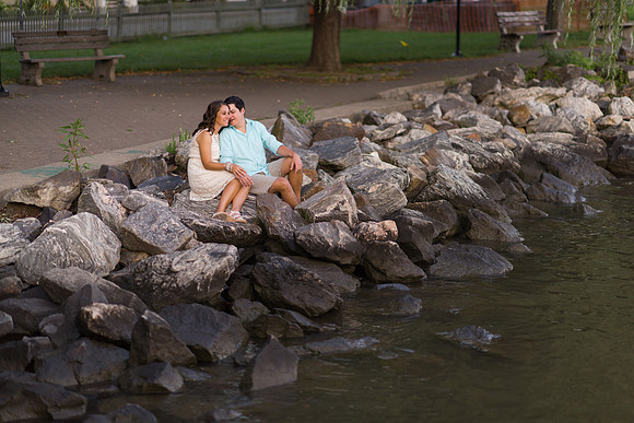 Engagement Photo at Cold Spring, NY
