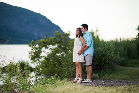 Engagement Photo at Cold Spring, NY