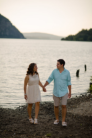 Engagement Photo at Cold Spring, NY