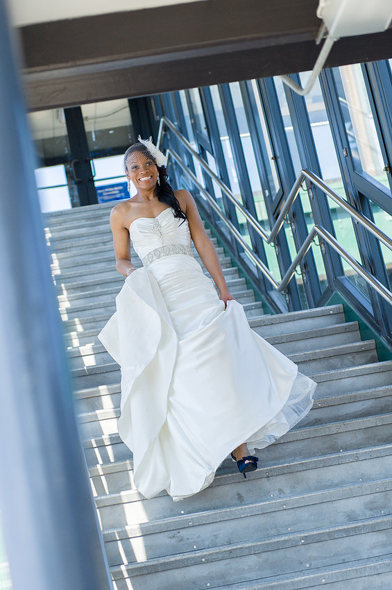 Bride Reveal before Ceremony Wedding Photo