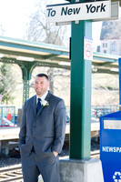 Groom First Look Wedding Photo Hudson Valley New York