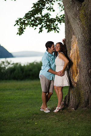 Engagement Photo at Cold Spring, NY