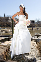 Bride Photo by Hudson River Peekskill New York