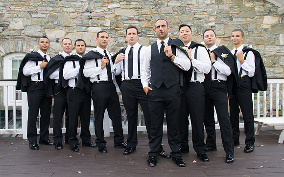Groom with Groomsmen