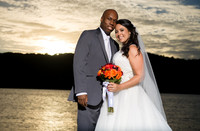 Hudson River Wedding Photo