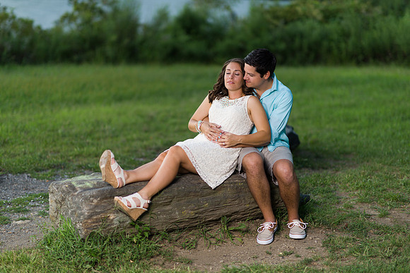 Engagement Photo at Cold Spring, NY