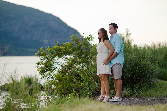 Engagement Photo at Cold Spring, NY