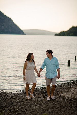 Engagement Photo at Cold Spring, NY