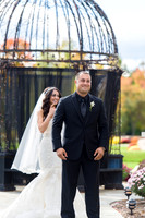 First Look Wedding Photo