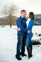 Winter Engagment Portraits - Hudson Valley, NY