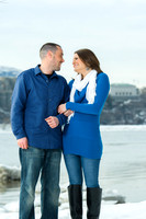 Winter Engagment Portraits - Hudson Valley, NY