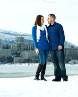 Winter Engagement Photos