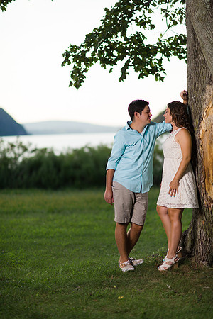 Engagement Photo at Cold Spring, NY