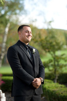 Groom sees bride