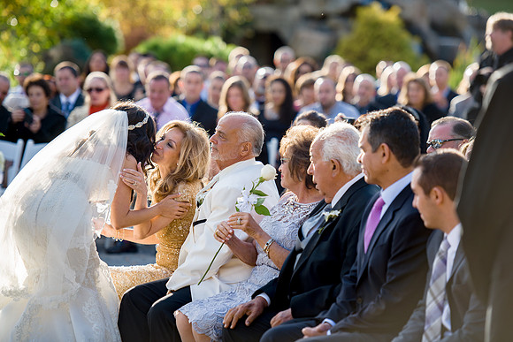 Bride Kisses Mother