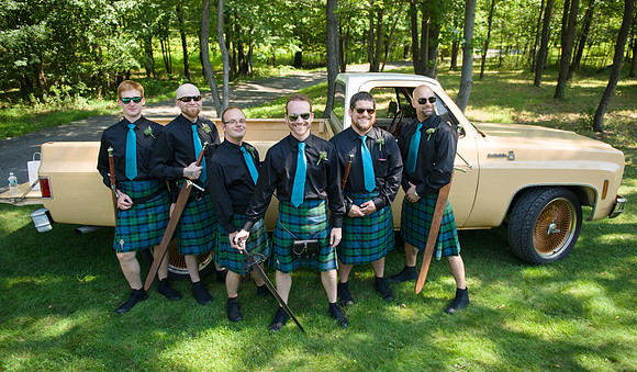 Kilted Groomsmen Photo