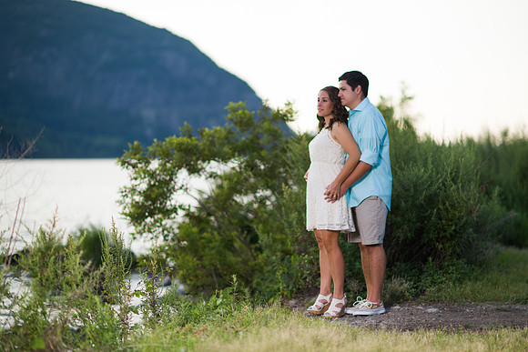 Engagement Photo at Cold Spring, NY
