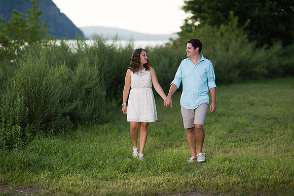 Engagement Photo at Cold Spring, NY