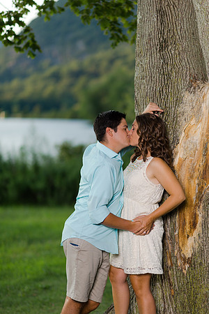 Engagement Photo at Cold Spring, NY