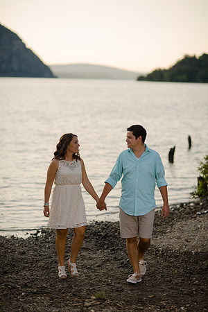 Engagement Photo at Cold Spring, NY