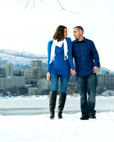 Winter Engagement Photos