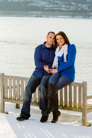 Winter Engagment Portraits - Hudson Valley, NY