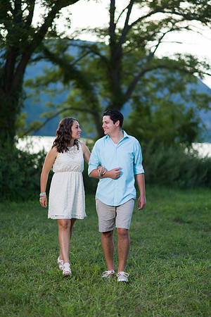 Engagement Photo at Cold Spring, NY