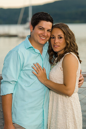 Engagement Photo at Cold Spring, NY