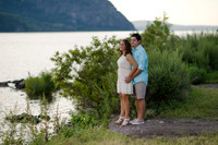 Engagement Photo at Cold Spring, NY