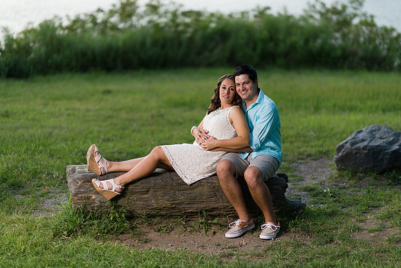 Engagement Photo at Cold Spring, NY