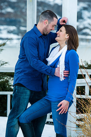 Winter Engagment Portraits - Hudson Valley, NY