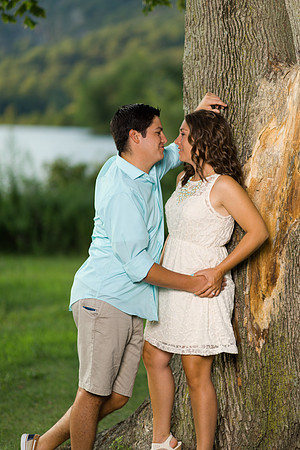 Engagement Photo at Cold Spring, NY
