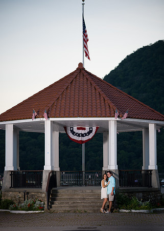 Engagement Photo at Cold Spring, NY