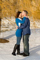 Winter Engagment Portraits - Hudson Valley, NY