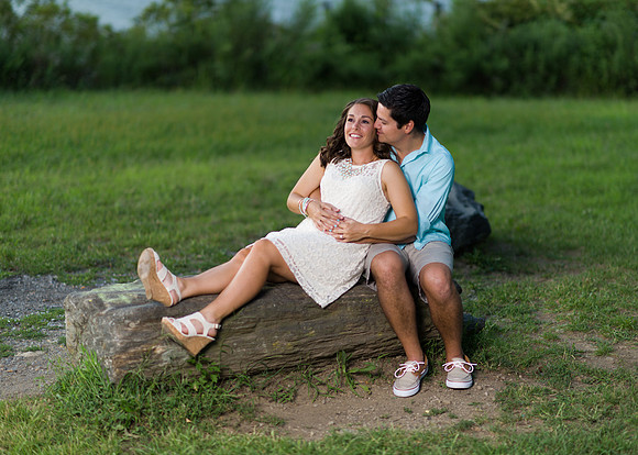 Engagement Photo at Cold Spring, NY
