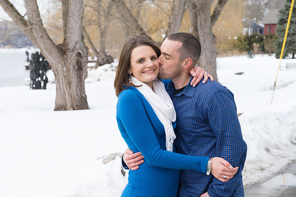 Winter Engagment Portraits - Hudson Valley, NY
