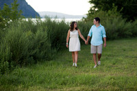 Engagement Photo at Cold Spring, NY