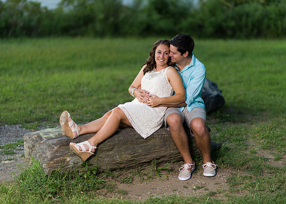 Engagement Photo at Cold Spring, NY
