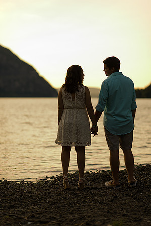 Engagement Photo at Cold Spring, NY