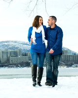 Winter Engagement Photos