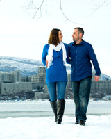 Winter Engagement Photos