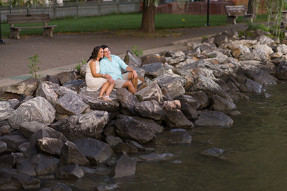 Engagement Photo at Cold Spring, NY