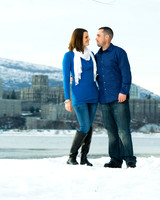Winter Engagement Photos