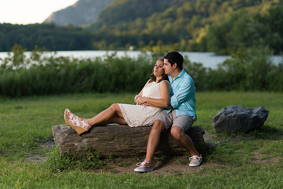 Engagement Photo at Cold Spring, NY
