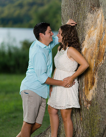 Engagement Photo at Cold Spring, NY