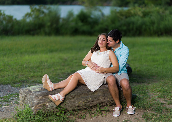Engagement Photo at Cold Spring, NY